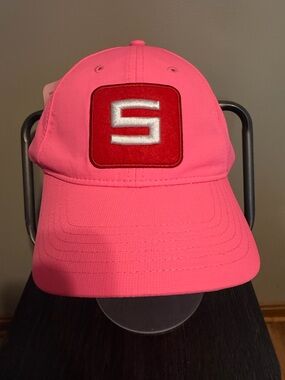 Sheetz Pink Snapback Hat S Logo Adjustable Cap NWT